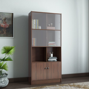 Hometown Lara Crony Engineered Wood Semi-Open Book Shelf