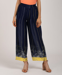 Aurelia Regular Fit Women Multicolor Trousers
