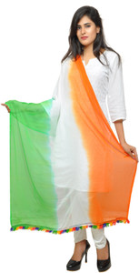 BANJARA INDIA Chiffon Solid Women Dupatta