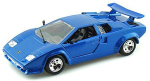 Bburago Lamborghini Countach 5000 Quattrovalvole Blue 1/24 Diecast