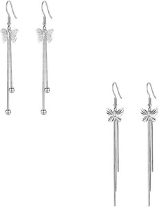 MYKI Style Queen Princess Designer Earrings Combo For Women & Girls Cubic Zirconia Copper Earring Set