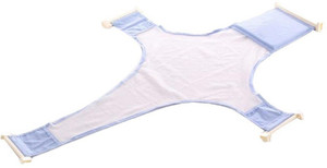 SYGA Baby Bath tub Mesh Seat Support Sling Net Infant Bath Blue Tub Hammock (Blue) Baby Bath Seat