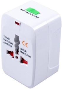 king shine Universal World Wide Travel Charger Adapter Plug, White Worldwide Adaptor