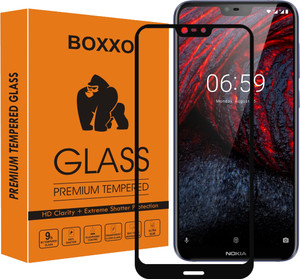 Boxxo Edge To Edge Tempered Glass for Nokia 6.1 Plus