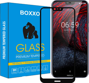 Boxxo Edge To Edge Tempered Glass for Nokia 6.1 Plus