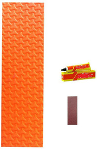 कव Toe Guard Pack Bat Care (5pc Toe1 +Abrasive Strip +1 Fevibond) for Any Bat (Kashmir Willow Or English Willow) by Cricket World क्रिकेट किट