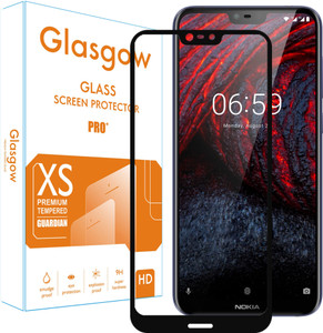 Glasgow Edge To Edge Tempered Glass for Nokia 6.1 Plus