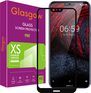 Glasgow Edge To Edge Tempered Glass for Nokia 6.1 Plus