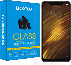Boxxo Tempered Glass Guard for POCO F1