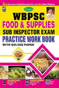 Kiran’s Wbpsc Food & Supplies Sub Inspector Exam Practice Work Book English