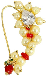 AMAAL Cubic Zirconia Copper, NA Plated Copper, Brass Nathiya