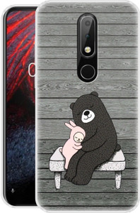 Flipkart SmartBuy Back Cover for Nokia 6.1 Plus