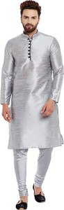 Over Crowd Men Kurta Churidar Set