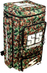 SS Camo Duffle Cricket Kit Väska - Grön färg