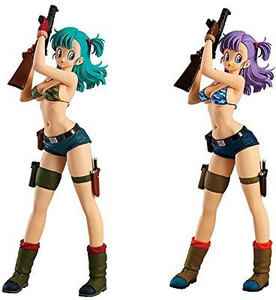 Dragonball Bulma Glitter and Glamours Statue Normal & Rare