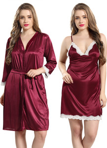 AV2 Women Nighty with Robe