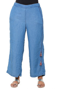 TWIST Regular Fit Women Blue Trousers