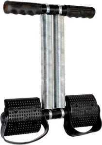 Shopeleven Ab Tummy Trimmer With Double Steel Spring (Black) एब व्यायाम करने वाला