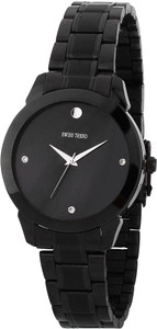 Swiss Trend Classy Black Exclusive Analog Watch  - For Girls