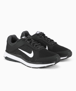 nike men's dart 12 black running shoes