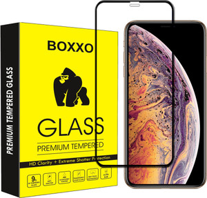 Boxxo Edge To Edge Tempered Glass for Apple iPhone XS