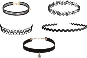 BNB Pack of 5 Fabric Choker