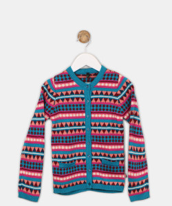 United Colors of Benetton Girls Button Cardigan