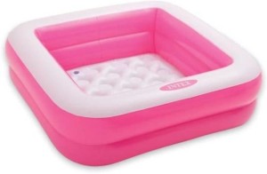 Royal Collections 57100 EP Inflatable Square Baby Pool Pink Portable Pool