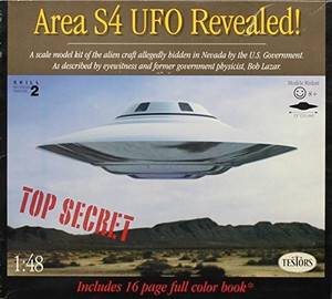 Testor Corp Testors 1:48 Area S4 Ufo Revealed Plastic Model