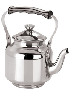 KUBER INDUSTRIES 16 L Steel Kettle Stainless Steel Tea Kettle,Serving Tea Kettle,Hot Water Kettle Capacity upto 16 Cups
