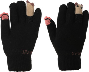 FabSeasons Woven Winter Women Gloves