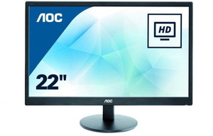 AOC 54.61 cm (22 inch) Full HD LED Backlit TN Panel Monitor