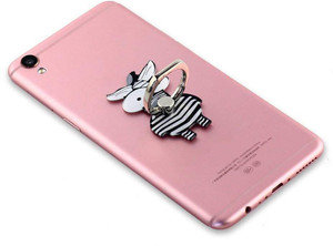 befunky Mobile Phone Ring Grip Holder Stand, Funky Animal Ring Phone Grip 360 Degree Rotation (Universal) (Zebra) Mobile Holder