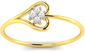 avsar Mamata 14kt Cubic Zirconia Yellow Gold ring