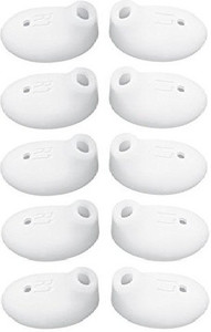 YTM Anti-Slip Silicone Replacement Ear Tips for S7edge S7 S6edge, Samsung Level U EO-BG920 Bluetooth Earphone (White) In The Ear Headphone Cushion