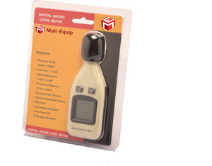 Mult-Equip GM1351 30-130dBA Digital Noise Sound Level Meter 1.5 dB Accuracy Decibel Logger Tester LCD Automatic Backlight Digital Meter Digital Multimeter Digital level meter IPL Sound Noise Stadium Measurement Meter tester Sound Meter