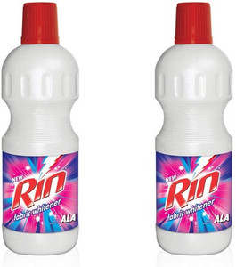 Rin Liquid Detergent 500 ml ( Pack of 2 ) Rose Liquid Detergent