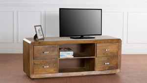 pipercrafts PIPER-TV-1062 Solid Wood TV Entertainment Unit