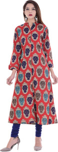 Chichi Women Kalamkari Straight Kurta