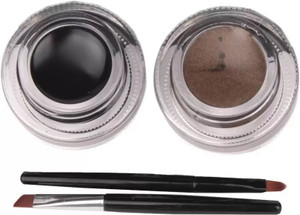 hich 2 eyeliner SMUDGE PROOF GEL EYE LINER BROWN AND BLACK 6 g