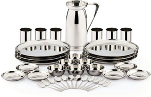पीजिओन Stainless Steel Lunch Sparkle 37 का पैक डिनर सेट