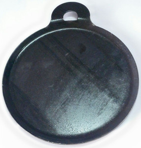 Jayam IRON DOSA TAWA 10" DIA / FLAT DESIGN / RAISED BORDER WITH DOSA TURNER तवा 26 cm डायमीटर