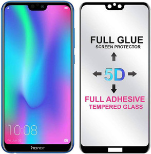 Express Buy Edge To Edge Tempered Glass for Honor P20 Lite (5D Full Glue Tempered Glass)(9H Tempered Glass)