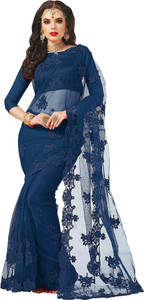 Darshita International Embroidered Bollywood Net Saree