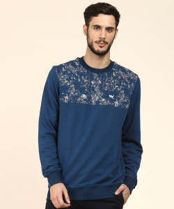 Wildcraft Full Sleeve Printed Men Sweatshirt