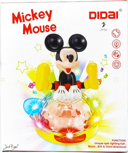 Jack Royal 4D Musical Mickey Mouse Toy With unique Spin Lighting