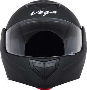 VEGA DULL BLACK HELMET Motorbike Helmet