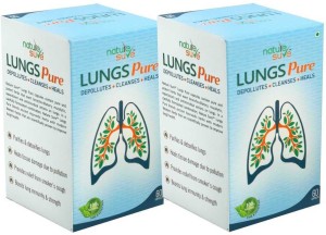 Nature Sure Lungs Pure Capsules for Men & Women – 2 Packs (2 x60 Capsules)