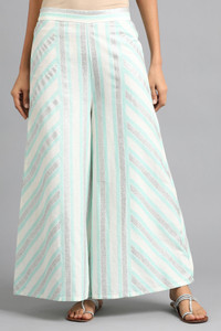 W Regular Fit Women Blue Trousers