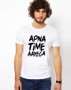 Deccan Store Printed Men Round Neck White T-Shirt